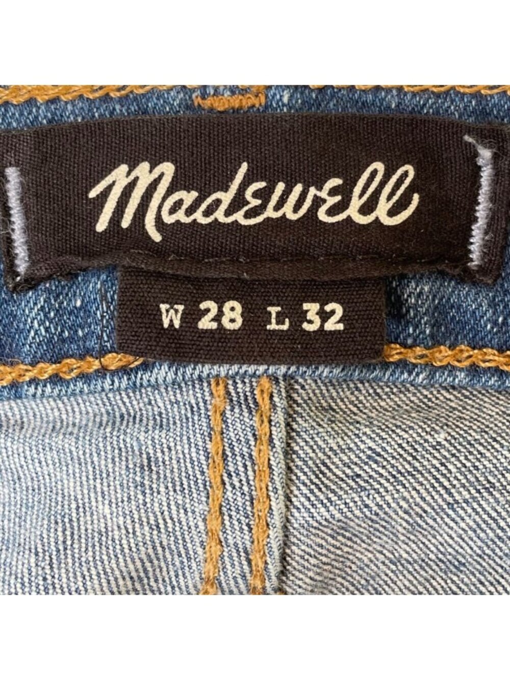 Madewell Mens' Straight Jean, 28x32 - Picture 8 of 10